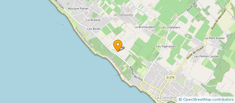 localisation de l'entreprise LA SAVONNIERE D'OLERON  SAINT-PIERRE-D'OLERON