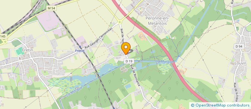 localisation de l'entreprise LA SAVOUREUSE à FRETIN