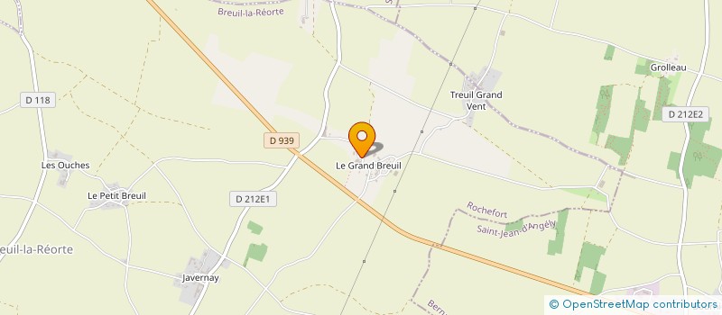 localisation de l'entreprise LA SC 3 P à BREUIL-LA-REORTE