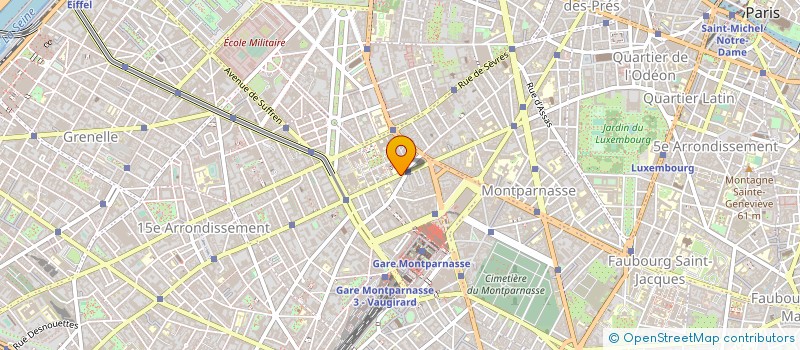 localisation de l'entreprise LA SCALA à PARIS
