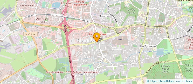 localisation de l'entreprise LA SCALA à MERIGNAC