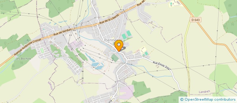 localisation de l'entreprise LA SCALA  PREUTIN-HIGNY