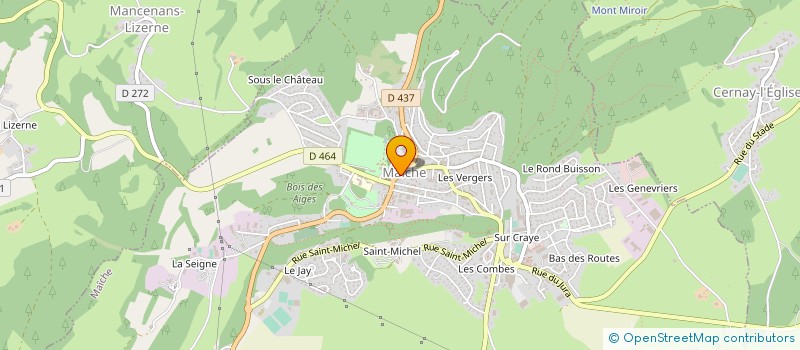 localisation de l'entreprise LA SCARPA MAICHE à MAICHE