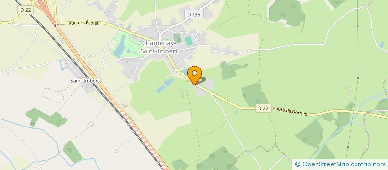 localisation de l'entreprise LA SCATTIE à CHANTENAY-SAINT-IMBERT