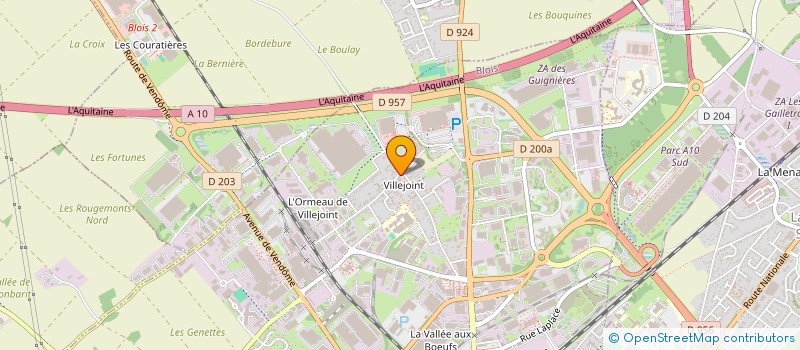 localisation de l'entreprise LA SCENE BRG  BLOIS