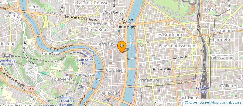 localisation de l'entreprise LA SCENE COMMUNE à LYON