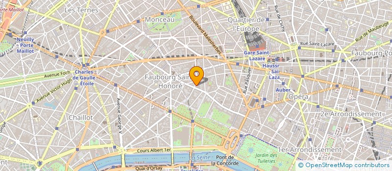 localisation de l'entreprise LA SCENE SLQ  PARIS