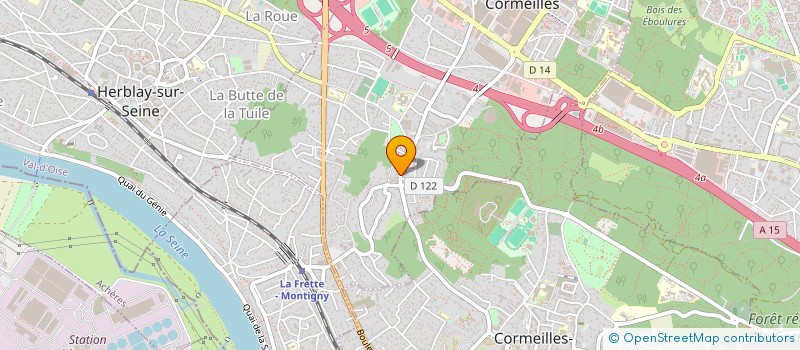 localisation de l'entreprise LA SCENE SOLIDAIRE  MONTIGNY-LES-CORMEILLES