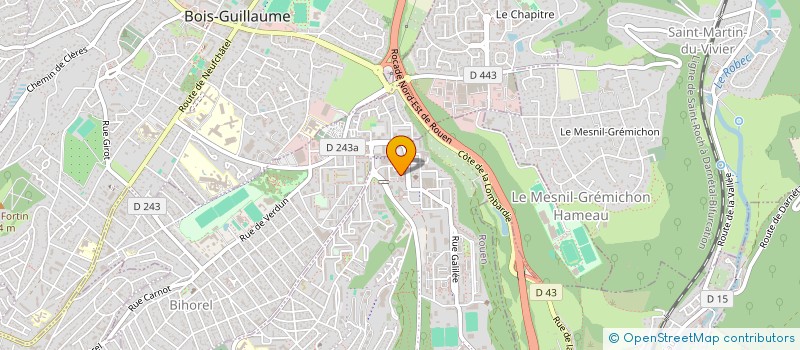 localisation de l'entreprise LA SCHANDWICHERIE à ROUEN