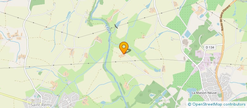 localisation de l'entreprise LA SCI DES ARMATEURS  BEAUPREAU-EN-MAUGES