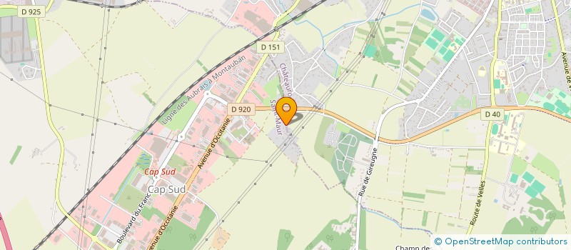 localisation de l'entreprise LA SCI DES GUILLEBAUD à SAINT-MAUR