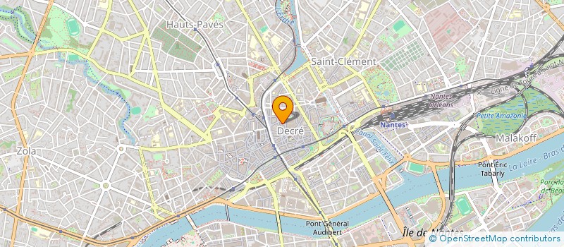 localisation de l'entreprise LA SCI DU 3  NANTES