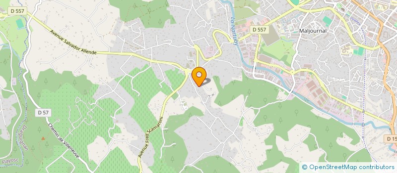 localisation de l'entreprise : LA SCI DU BONHEUR  DRAGUIGNAN