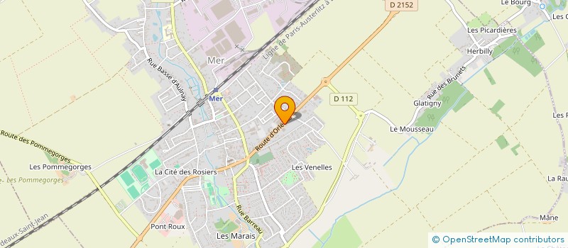 localisation de l'entreprise LA SCI DU BORD DE MER  MER