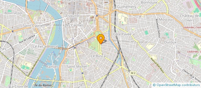 localisation de l'entreprise LA SCI DU DOMAINE DES FELICIENS à TOULOUSE