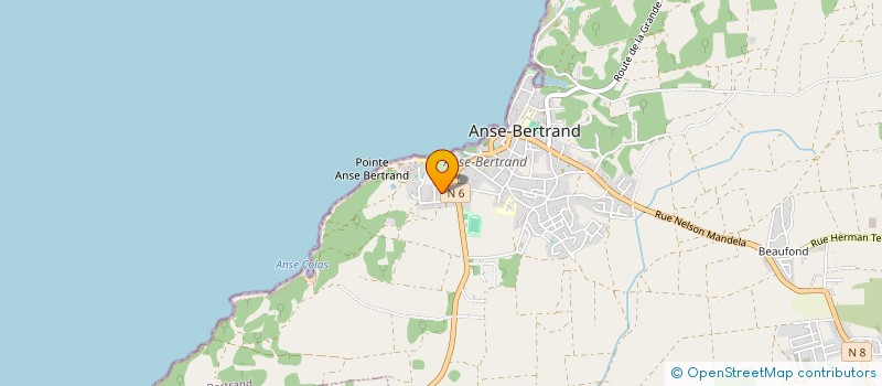 localisation de l'entreprise LA SCI DU LITTORAL NORD à ANSE-BERTRAND