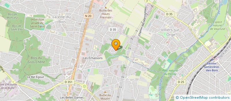 localisation de l'entreprise LA SCI IMMOBILIER DES CHARMES à LONGPONT-SUR-ORGE