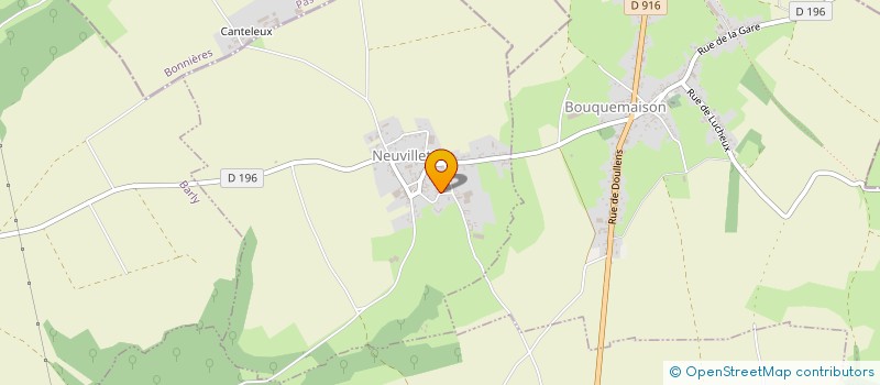 localisation de l'entreprise LA SCI KALAGAN  NEUVILLETTE