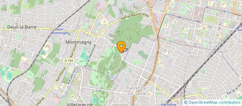 localisation de l'entreprise LA SCI LA FAMILLE BLANC  MONTMAGNY