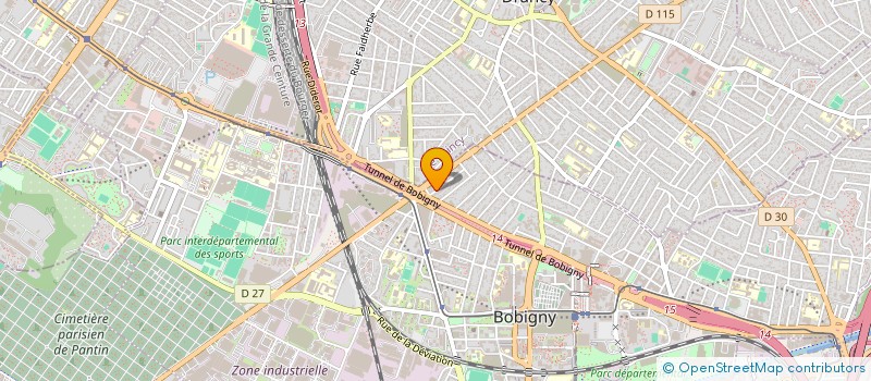 localisation de l'entreprise LA SCIENCE POUR TOUS à BOBIGNY