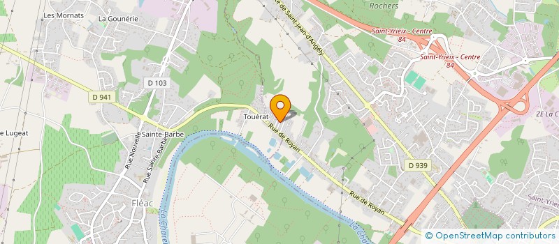 localisation de l'entreprise LA SCIERIE D'ASNIERES  JAUNAY-MARIGNY