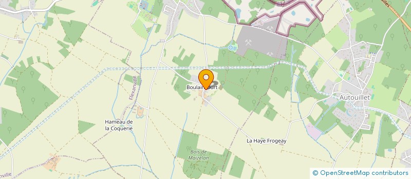 localisation de l'entreprise LA SCIERIE DE MERE  VILLIERS-LE-MAHIEU