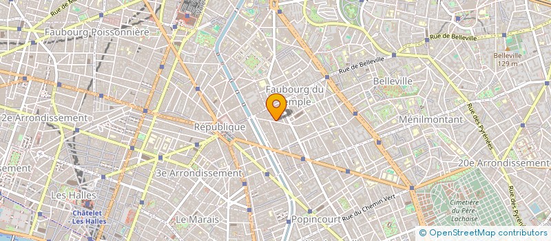 localisation de l'entreprise LA SCOOP COMPANY à PARIS