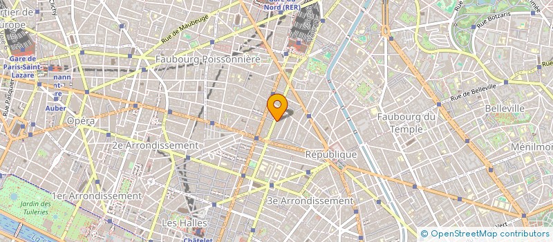 localisation de l'entreprise LA SCOP DES SALES GOSSES  PANTIN