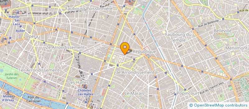 localisation de l'entreprise LA SCOP VOLANTE à PARIS