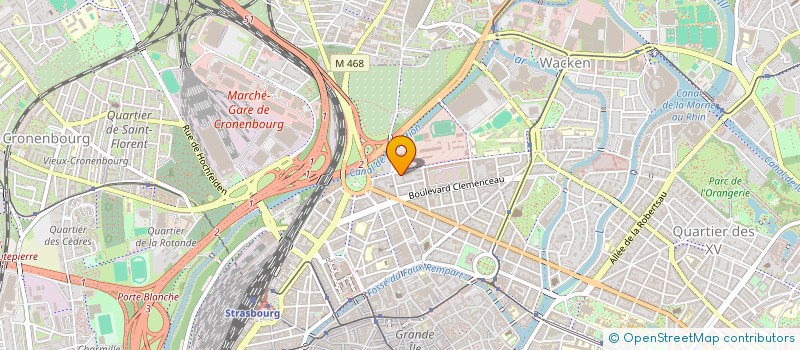 localisation de l'entreprise LA SCRIPT FACTORY à STRASBOURG