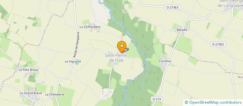 localisation de l'entreprise LA-SDAI  SAINT-PIERRE-DE-L'ISLE