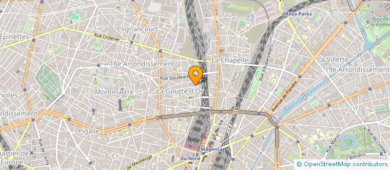 localisation de l'entreprise LA SECHERIE DES LANDES à PARIS