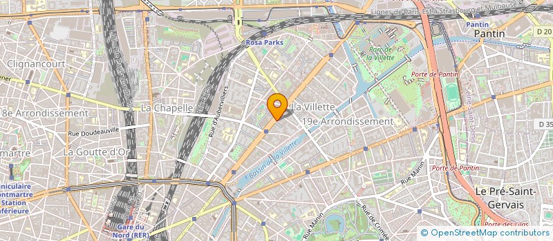 localisation de l'entreprise LA SECONDE COMPANY  PARIS