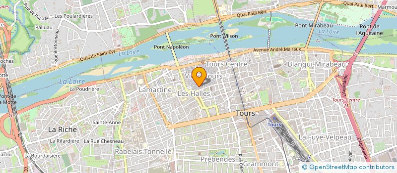 localisation de l'entreprise LA SECURANE  TOURS