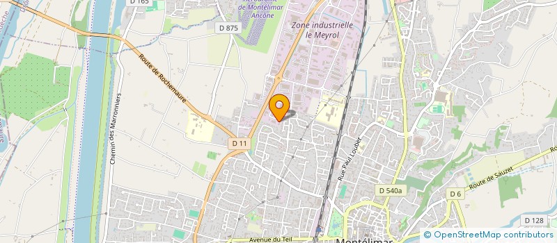 localisation de l'entreprise LA SECURITE ELECTRIQUE à MONTELIMAR