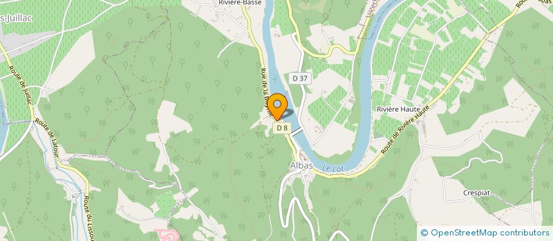 localisation de l'entreprise LA SEGUINIE  BELAYE