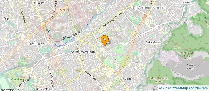 localisation de l'entreprise LA SEIGNEURIE à MARSEILLE
