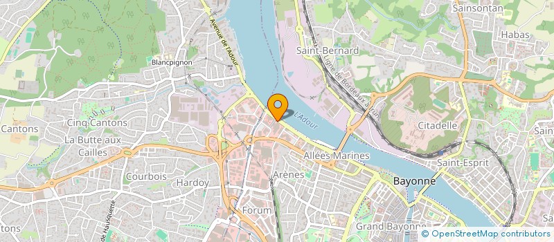 localisation de l'entreprise LA SEIGNEURIE SARL à BAYONNE