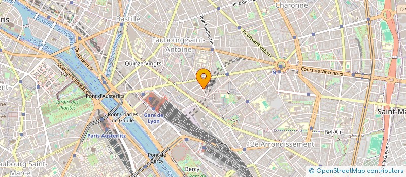 localisation de l'entreprise LA SEINE  PARIS