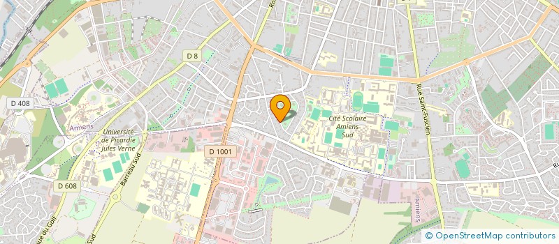 localisation de l'entreprise LA SELENITE à AMIENS