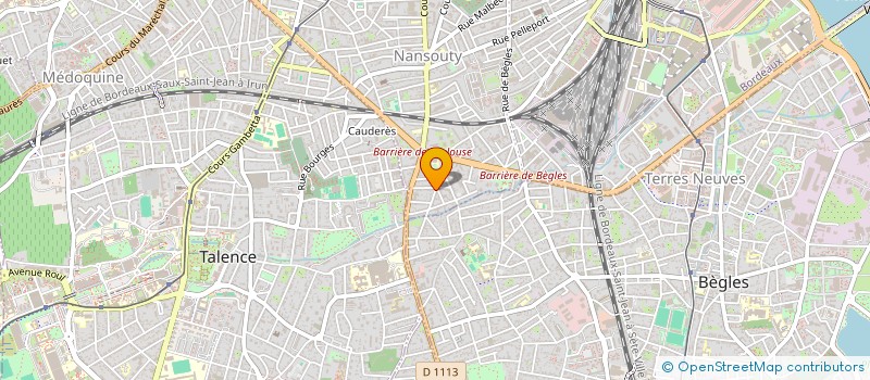 localisation de l'entreprise LA SELKIE  BORDEAUX