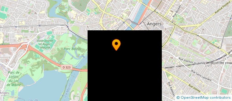 localisation de l'entreprise LA SEMAINE RELIGIEUSE D ANGERS à ANGERS