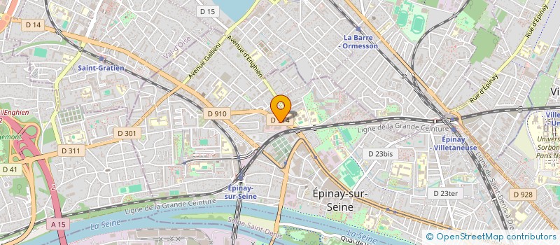 localisation de l'entreprise LA SENEG A L'AISE à EPINAY-SUR-SEINE
