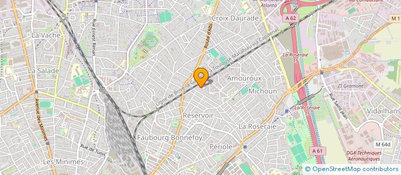 localisation de l'entreprise LA SENEGALAISE à TOULOUSE