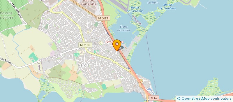 localisation de l'entreprise LA SENEGALAISE  PEROLS