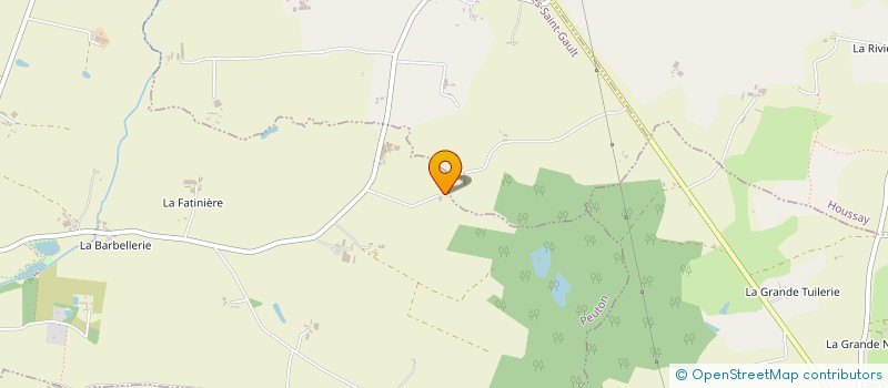 localisation de l'entreprise LA SENSIE  PEUTON