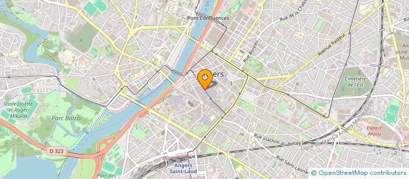 localisation de l'entreprise LA SENSORIELLE  DENEE