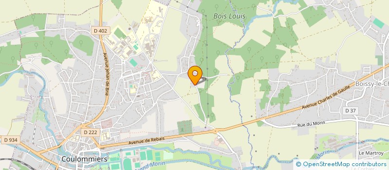 localisation de l'entreprise LA SENTE DU VERDEL à COULOMMIERS
