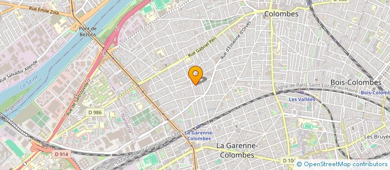 localisation de l'entreprise LA SEPTIEME FINANCES  COLOMBES