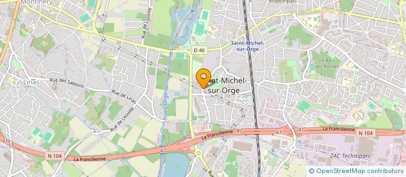 localisation de l'entreprise LA SEPTIMA  SAINT-MICHEL-SUR-ORGE